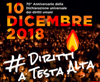 Fiaccolata #Diritti a testa alta